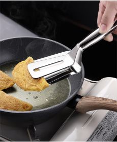 Kitchen stainless steel food clip frying spatula frying fish spatula steak spatula household kitchenware