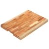 Chopping Board 19.7"x13.8"x1.6" Solid Wood Acacia