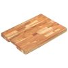 Chopping Board 19.7"x13.8"x1.6" Solid Wood Acacia