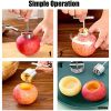 2pcs Apple Corer Tool 304 Stainless Steel Multifunction Apple Pear Core Separator Kitchen Tool; Easy To Use Durable Apple Corer Remover