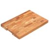 Chopping Board 19.7"x13.8"x1.6" Solid Wood Acacia